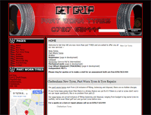 Tablet Screenshot of getgrip.co.uk